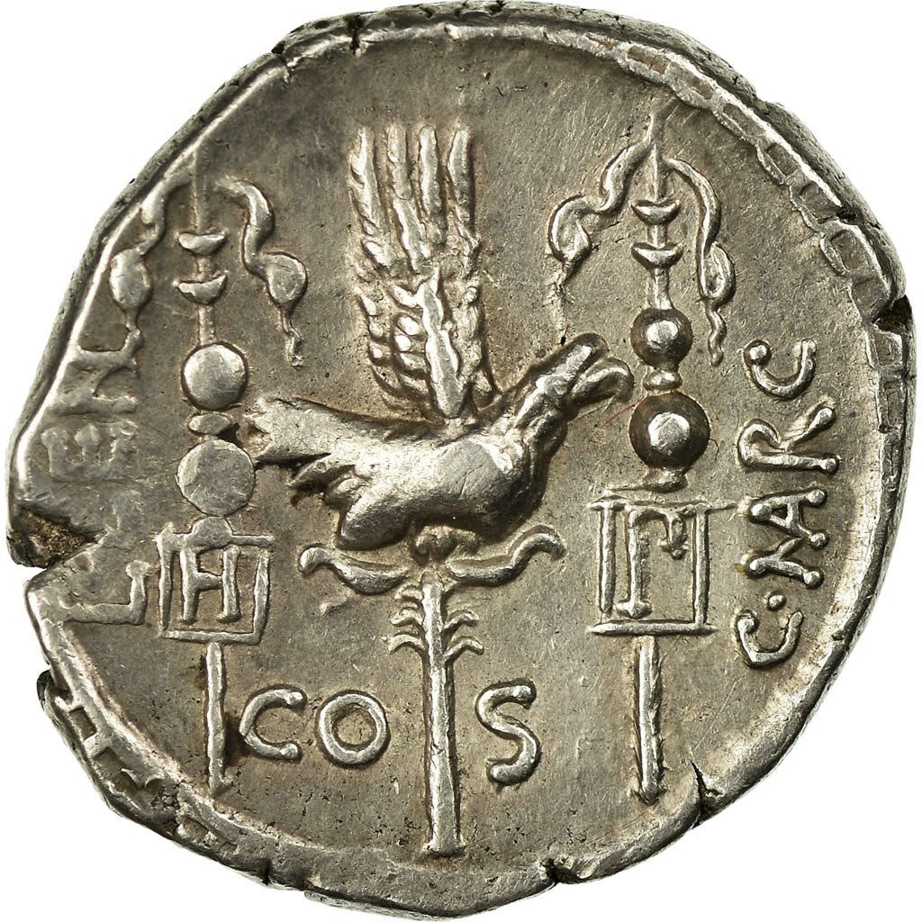 Moneda, Neria, Denarius, Rome, EBC, Plata