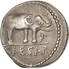 Julius Caesar, Denarius, SPL-, Argento