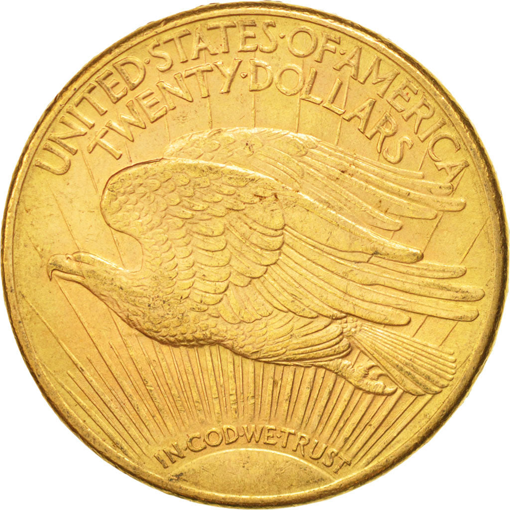 États-Unis, 20 Dollars Saint-Gaudens, 1910 D, Denver, KM 131