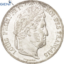Coin, France, Louis-Philippe, 5 Francs, 1836, Lille, GENI, MS64, Silver