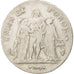 Directoire, 5 Francs Union et Force, An 7 Q, Gadoury 563