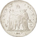 Francia, Union et Force, 5 Francs, 1800, Nantes, BB, Argento, KM:639.9, Gadou...