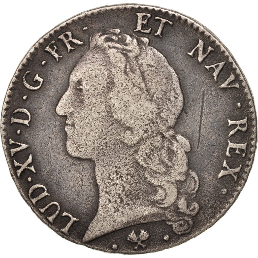 FRANCE, Écu au bandeau, ECU, 1769, Bayonne, KM #512.12, VF(20-25), Silver, ...