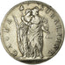 Coin, ITALIAN STATES, PIEDMONT REPUBLIC, 5 Francs, 1801, VF(30-35), Silver, KM:4