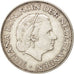Coin, Netherlands, Juliana, 2-1/2 Gulden, 1960, AU(50-53), Silver, KM:185