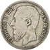 Coin, Belgium, Leopold II, 2 Francs, 2 Frank, 1867, VF(20-25), Silver, KM:30.1