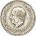 MEXICO, 5 Pesos, 1953, Mexico City, KM #467, AU(55-58), Silver, 40, 27.80