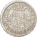 Spagna, Ferdinand VI, 1/2 Réal, 1749, Madrid, BB, Argento, KM:370.1