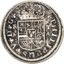 SPAIN, Real, 1721, Madrid, KM #298, EF(40-45), Silver, 2.63