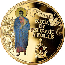France, Medal, Les 12 Apôtres - Thomas, MS(65-70), Copper Gilt
