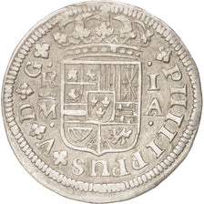 Spagna, Philip V, Real, 1726, Madrid, BB, Argento, KM:298