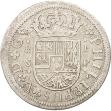 Spagna, Philip V, Real, 1728, Seville, BB, Argento, KM:306.2