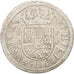 SPAIN, Real, 1728, Seville, KM #306.2, EF(40-45), Silver, 2.80