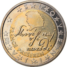 Slovenia, 2 Euro, 2007, Vantaa, MS(60-62), Bi-Metallic, KM:75