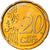 Slovenia, 20 Euro Cent, 2007, BB+, Ottone, KM:72