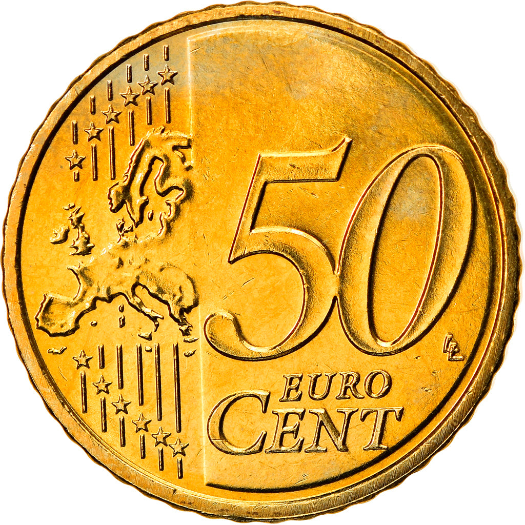 Luxemburgo, 50 Euro Cent, 2012, SC+, Latón, KM:91