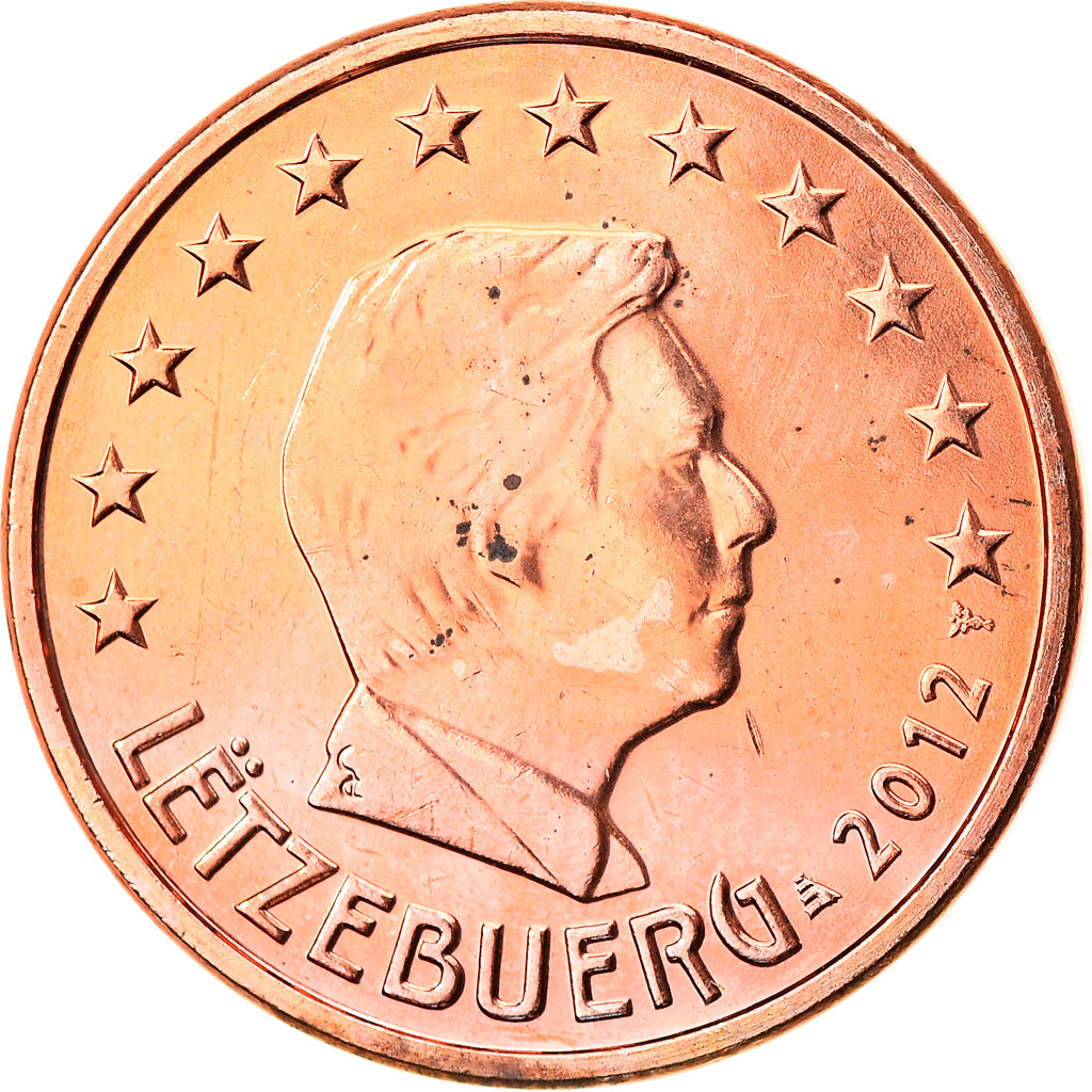Luxembourg, 5 Euro Cent, 2012, SUP+, Copper Plated Steel, KM:77