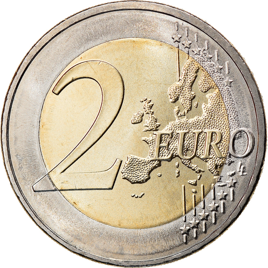 GERMANY - FEDERAL REPUBLIC, 2 Euro, 2011, Hambourg, Colourized, MS(63)