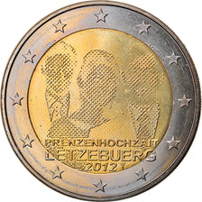 Luxembourg, 2 Euro, 2012, Utrecht, MS(60-62), Bi-Metallic, KM:120