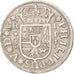 SPAIN, Real, 1738, Seville, KM #354, EF(40-45), Silver, 2.76