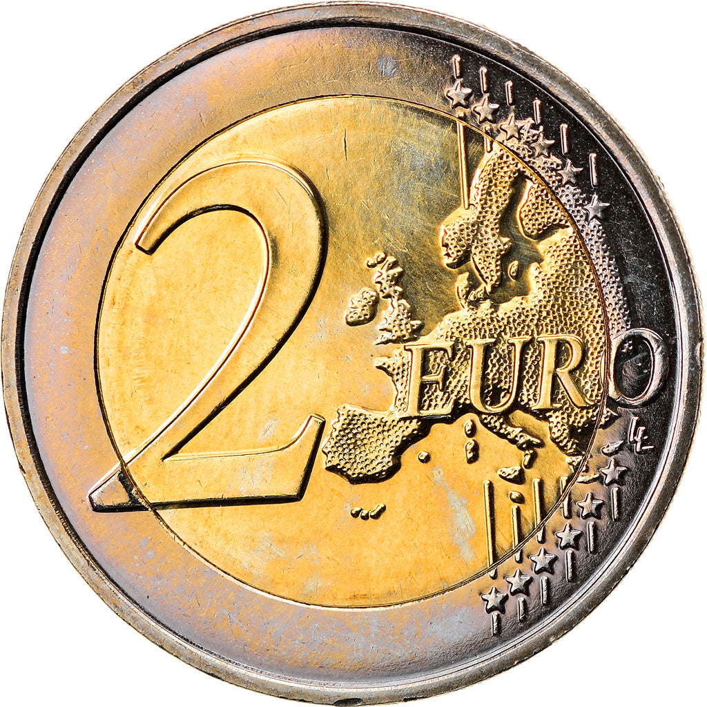 France, 2 Euro, Abbé Pierre, 2012, Paris, MS(60-62), Bi-Metallic, KM:1894