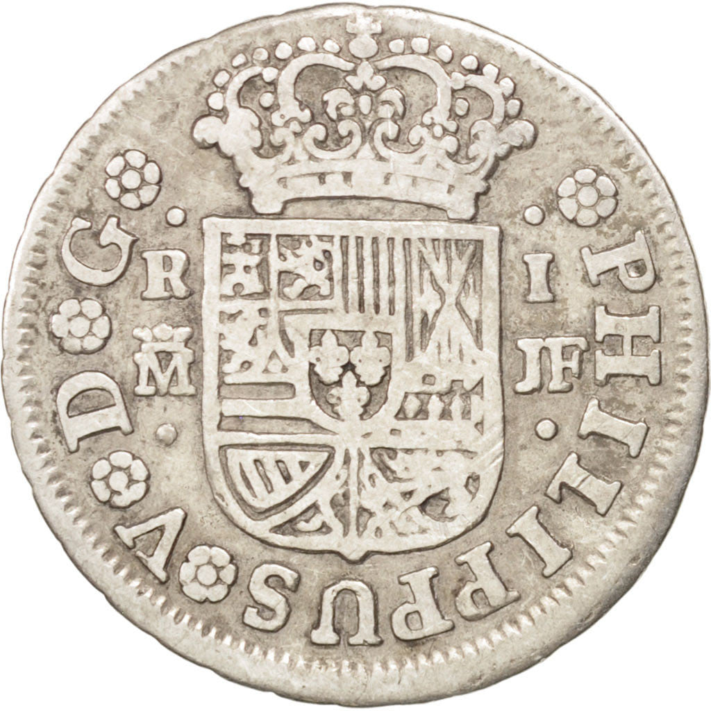 Espagne, Philippe V, Réal, 1741 JF, Madrid, KM 298