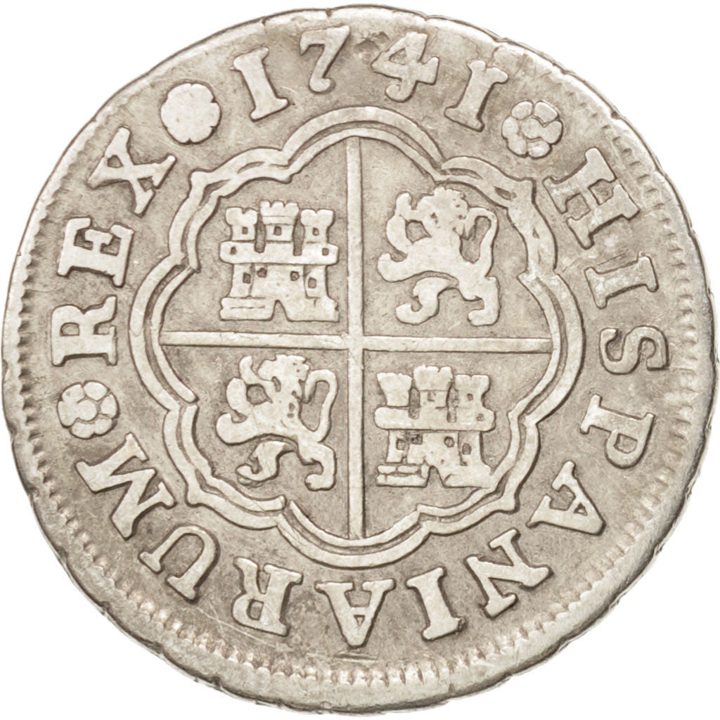 Espagne, Philippe V, Réal, 1741 JF, Madrid, KM 298