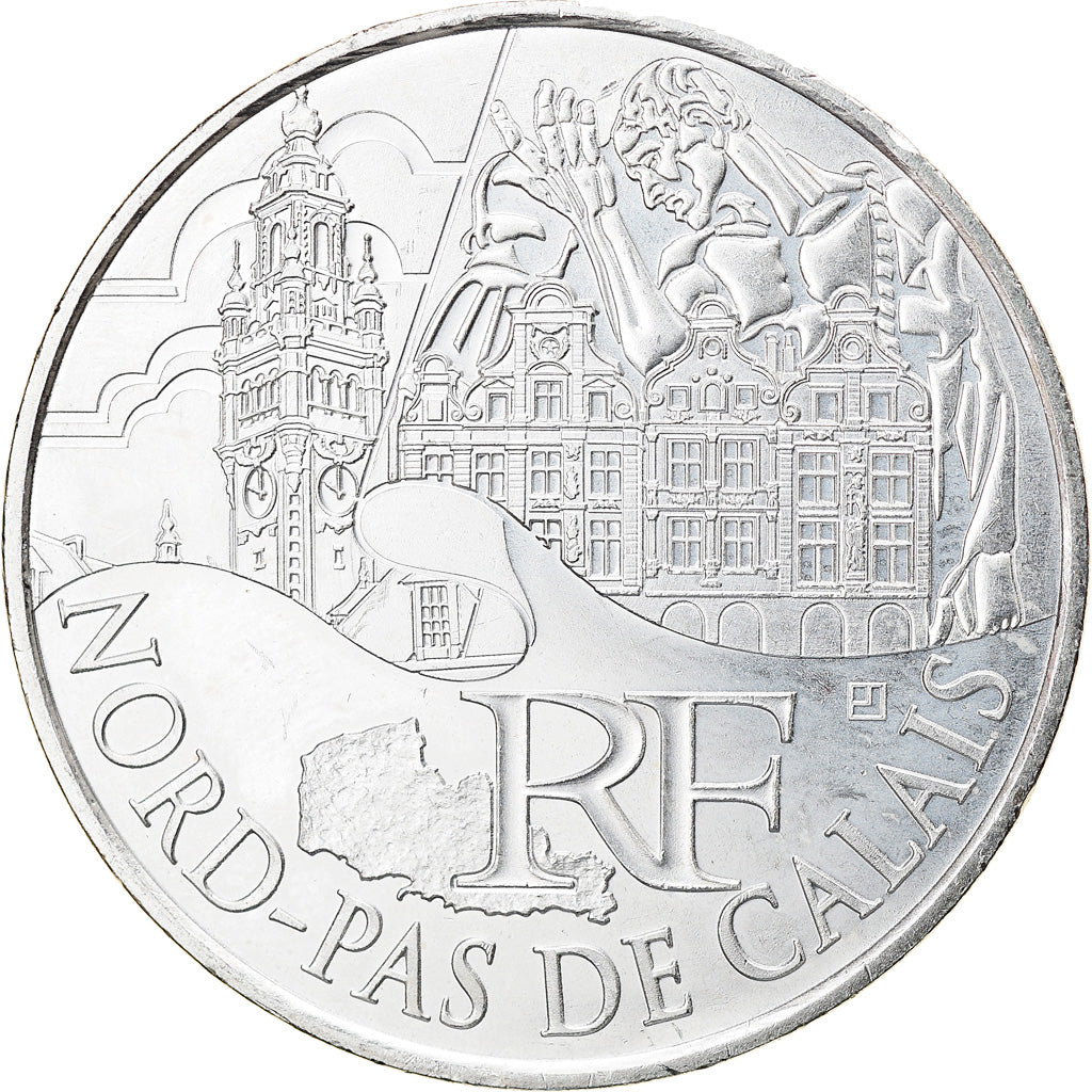 France, 10 Euro, 2011, Paris, MS(63), Silver, Gadoury:EU450, KM:1745