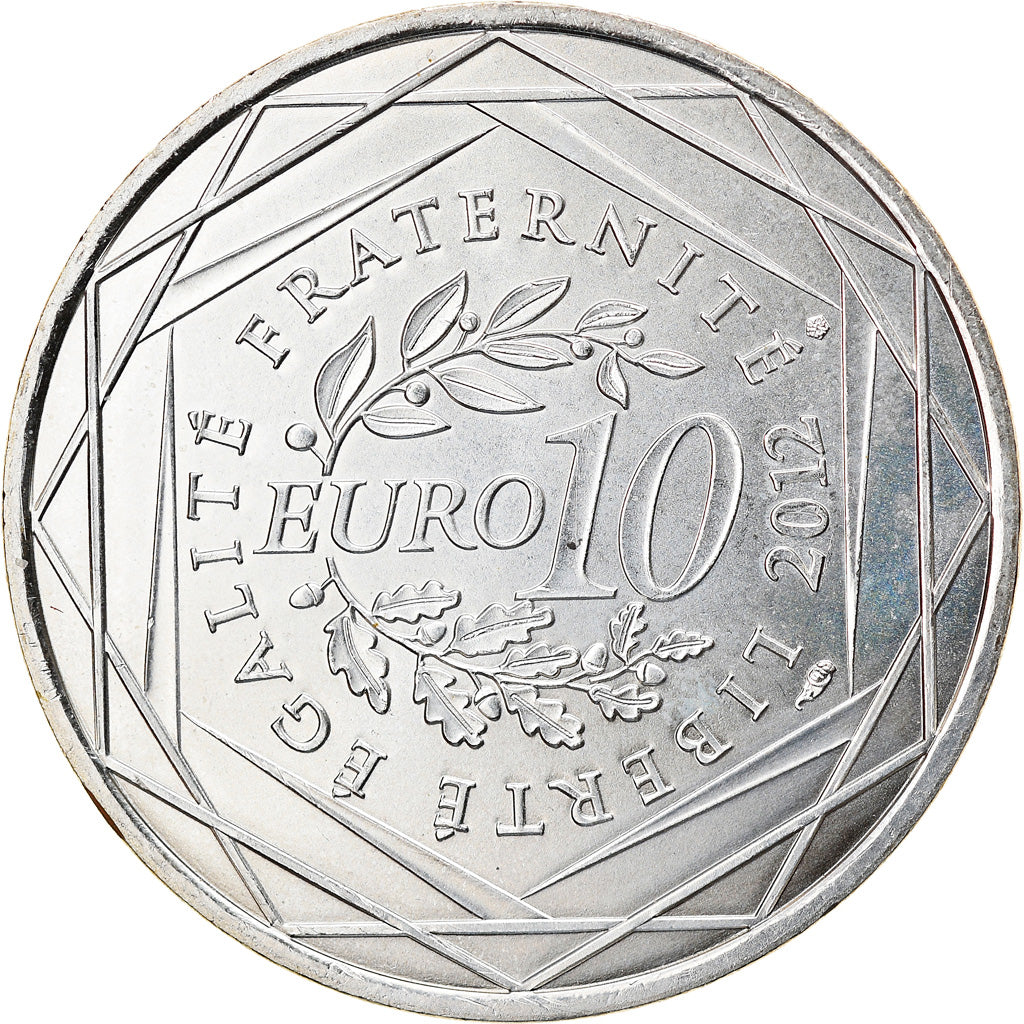 Frankreich, 10 Euro, Nord-Pas de Calais, 2012, Paris, UNZ+, Silber, KM:1880