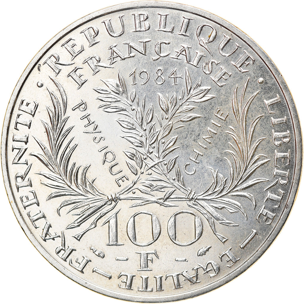 Coin, France, Marie Curie, 100 Francs, 1984, Paris, MS(60-62), Silver, KM:955
