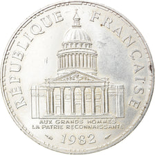 Coin, France, Panthéon, 100 Francs, 1982, Paris, AU(55-58), Silver, KM:951.1
