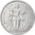 Moneta, Polinezja Francuska, 2 Francs, 1985, Paris, AU(50-53), Aluminium, KM:10