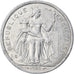Monnaie, French Polynesia, 2 Francs, 1985, Paris, TTB+, Aluminium, KM:10