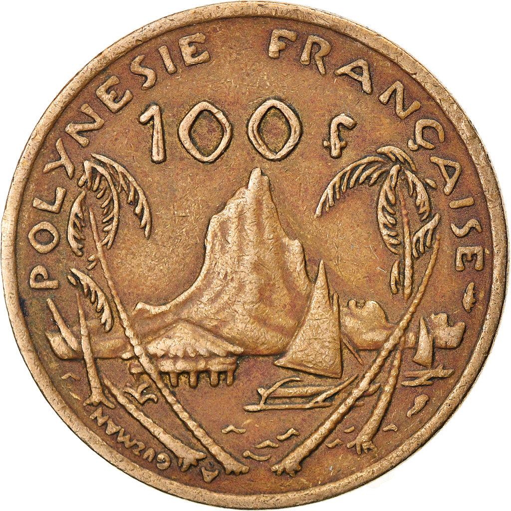 Coin, French Polynesia, 100 Francs, 1992, Paris, AU(50-53), Nickel-Bronze, KM:14