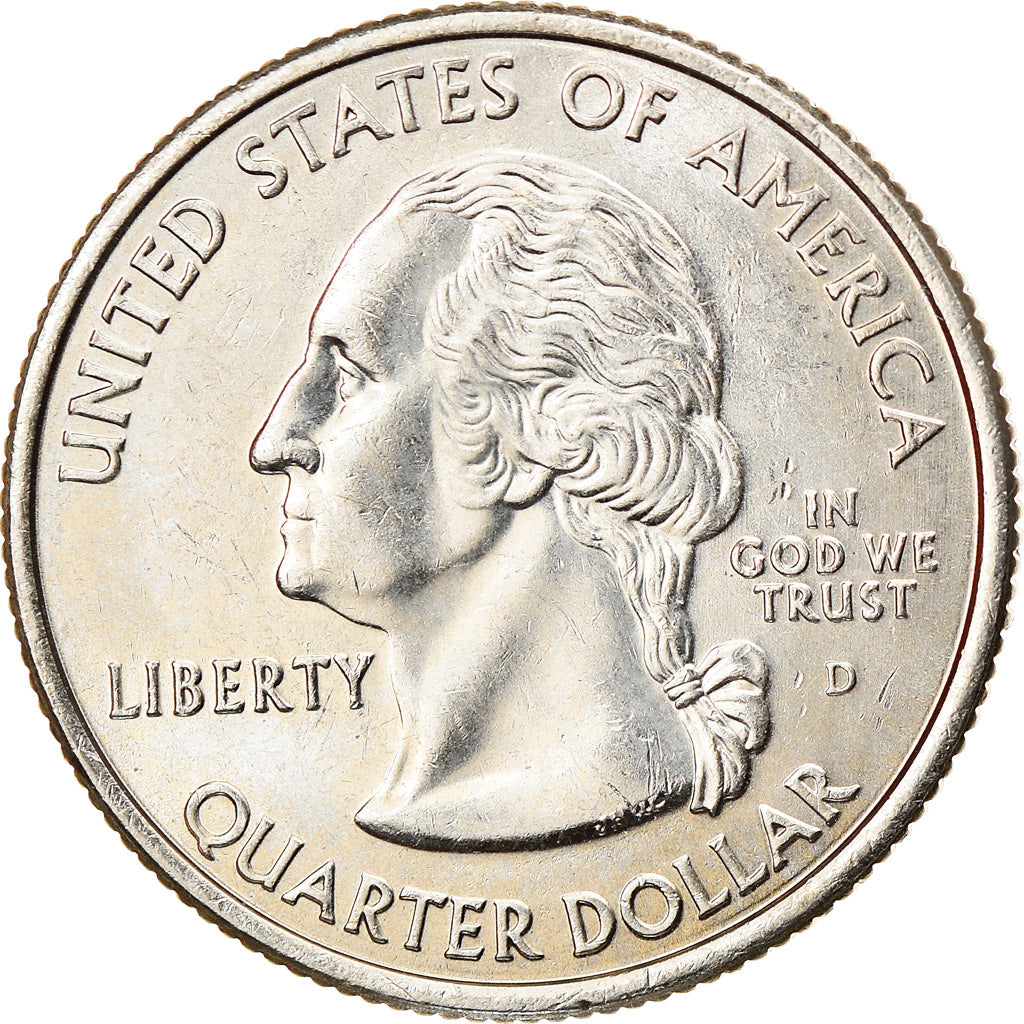 Coin, United States, Quarter, 2001, Denver, MS(63), Copper-nickel