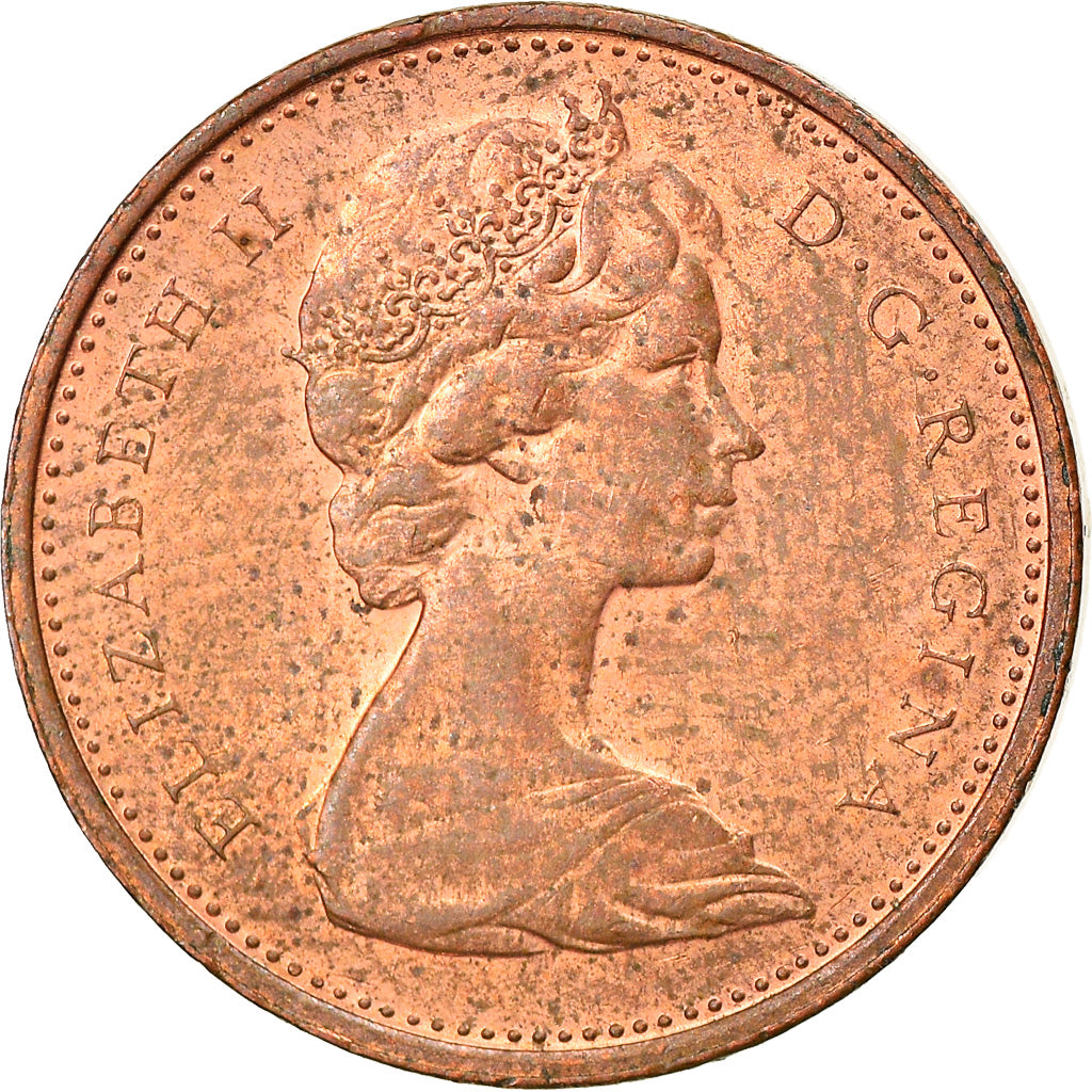 Coin, Canada, Elizabeth II, Cent, 1977, Royal Canadian Mint, Ottawa, AU(55-58)