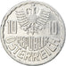 Coin, Austria, 10 Groschen, 1986, Vienna, MS(64), Aluminum, KM:2878