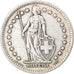 Coin, Switzerland, 2 Francs, 1944, Bern, VF(30-35), Silver, KM:21