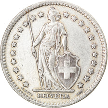Coin, Switzerland, 2 Francs, 1943, Bern, EF(40-45), Silver, KM:21