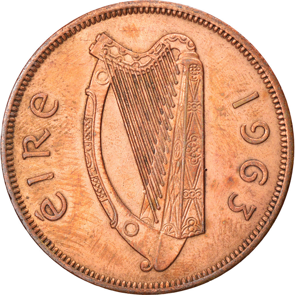 Münze, IRELAND REPUBLIC, Penny, 1963, VZ, Bronze