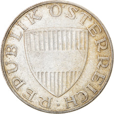 Coin, Austria, 10 Schilling, 1957, EF(40-45), Silver, KM:2882