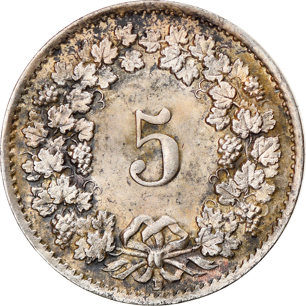 Monnaie, Suisse, 5 Rappen, 1922, Bern, TTB+, Copper-nickel, KM:26