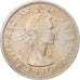 Coin, Great Britain, Elizabeth II, 1/2 Crown, 1960, EF(40-45), Copper-nickel