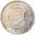Moeda, Grã-Bretanha, Elizabeth II, 1/2 Crown, 1960, EF(40-45), Cobre-níquel