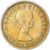 Moeda, Grã-Bretanha, Elizabeth II, 6 Pence, 1962, VF(30-35), Cobre-níquel