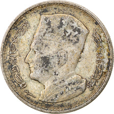 Moneda, Marruecos, Mohammed V, Dirham, 1960, Paris, BC+, Plata, KM:55