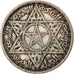 Coin, Morocco, Mohammed V, 100 Francs, 1953, Paris, EF(40-45), Silver, KM:52