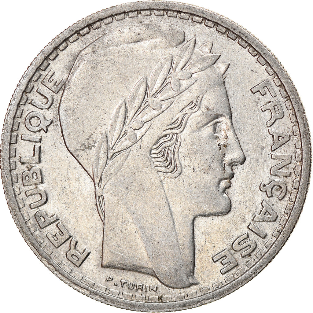 Monnaie, France, Turin, 10 Francs, 1945, Paris, TTB, Copper-nickel, KM:908.1, Le