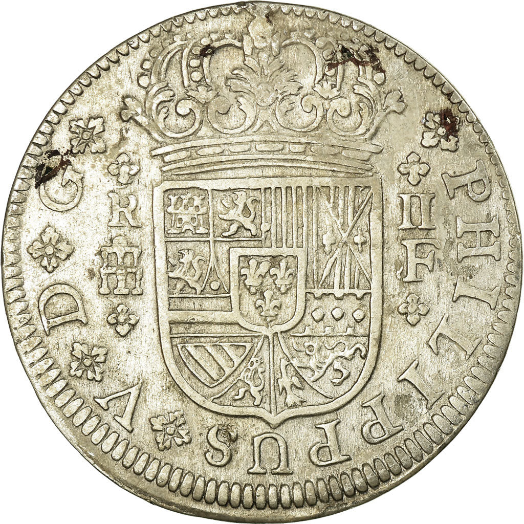 Monnaie, Espagne, Philip V, 2 Reales, 1721, Segovia, TTB+, Argent, KM:297