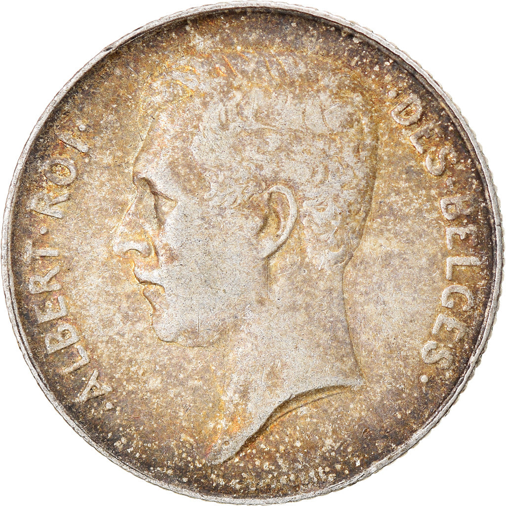 Coin, Belgium, Franc, 1912, EF(40-45), Silver, KM:72